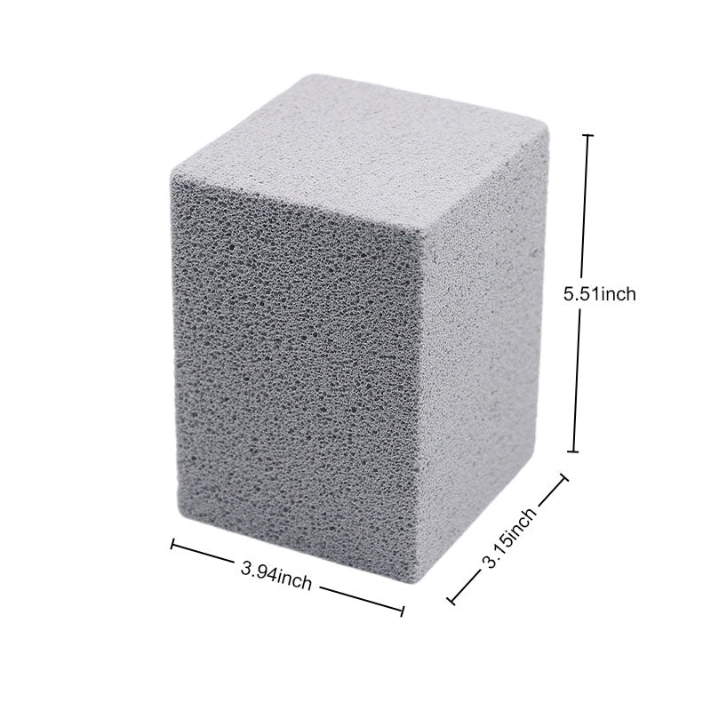 Natural Pumice Grill Griddle Cleaning Block-Large